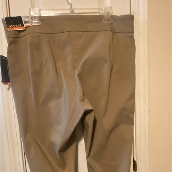 GEORGE PULL ON KHAKI SLACKS - Picture 2 of 8